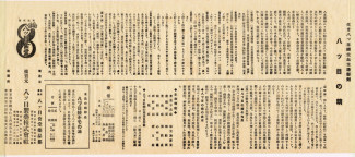 「八ッ目の精」パンフレット